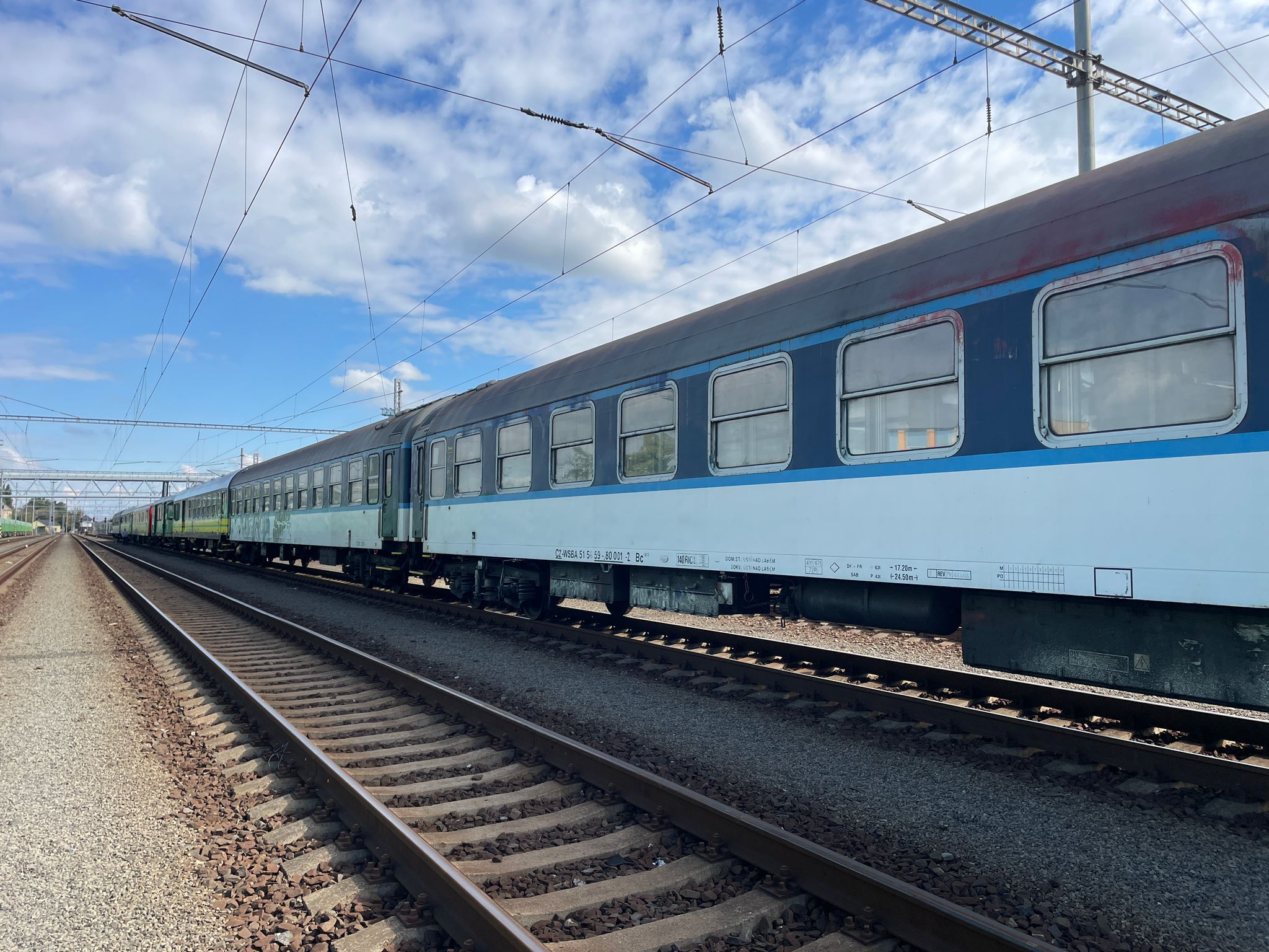 Lehátkový vůz Bc663 - 2ks